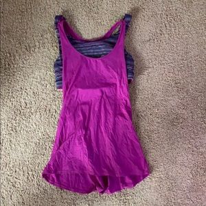 Lululemon tank with built in bra